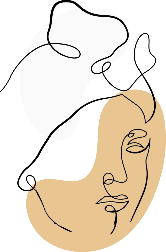 Illustration d'un visage